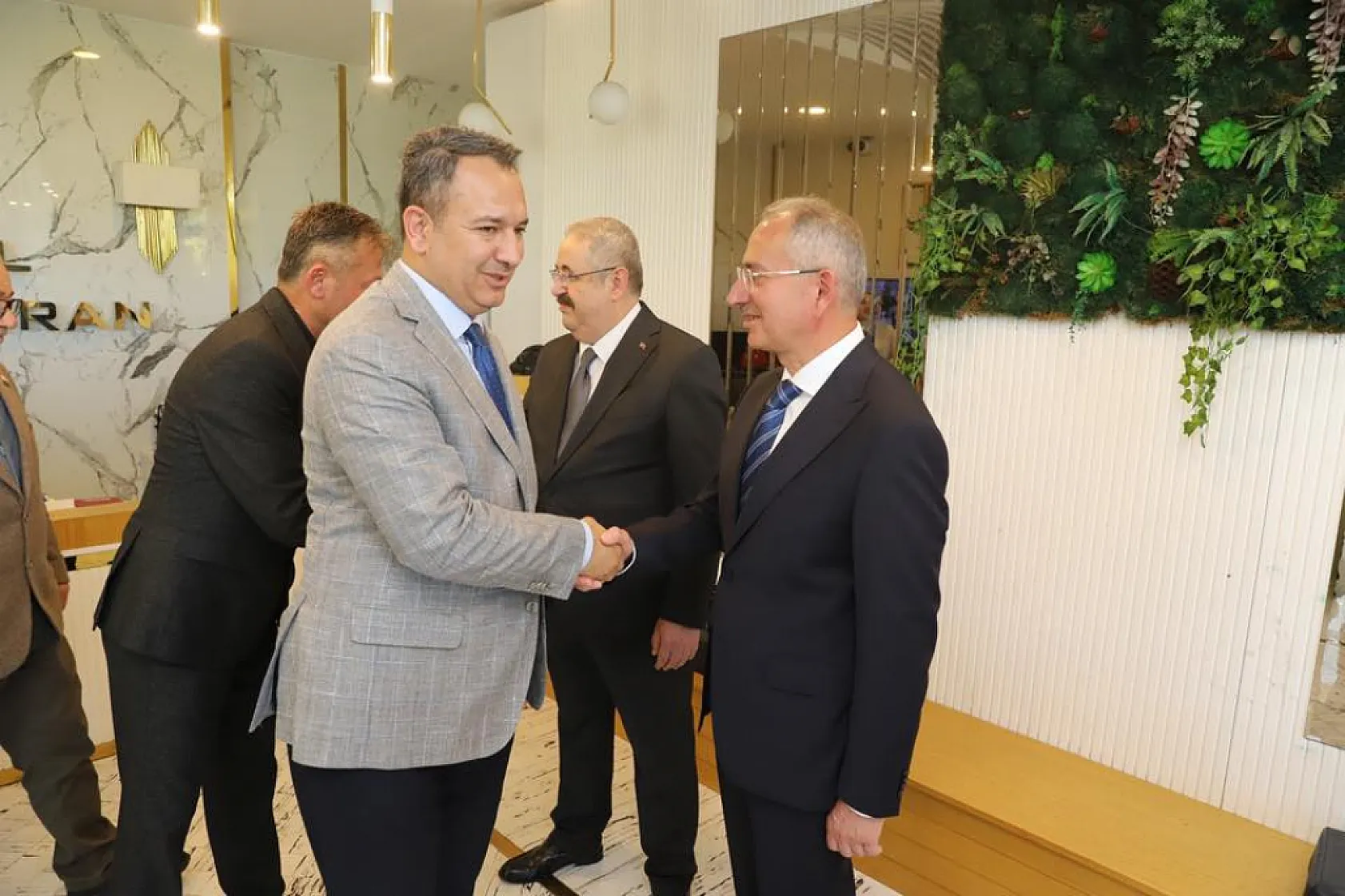 Çarşamba'da protokol bayramlaştı