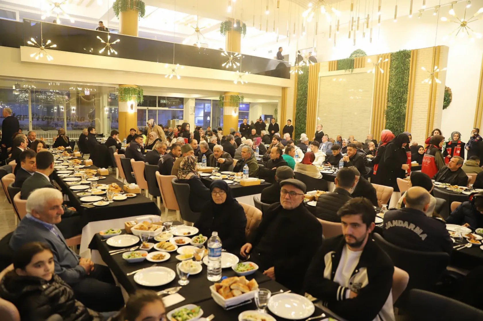 Çarşamba'da şehit aileleri ve gaziler iftarda buluştu