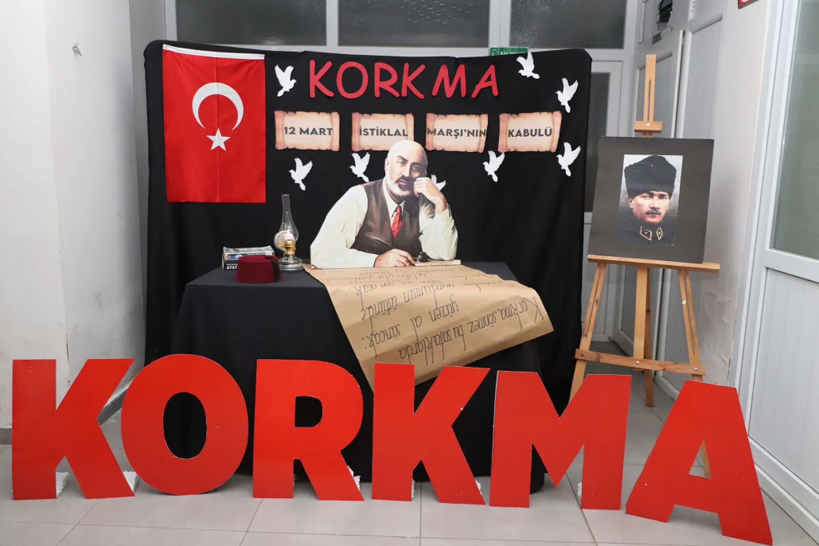 Ayvacık'ta İstiklal Marşı'nın kabulü kutlandı