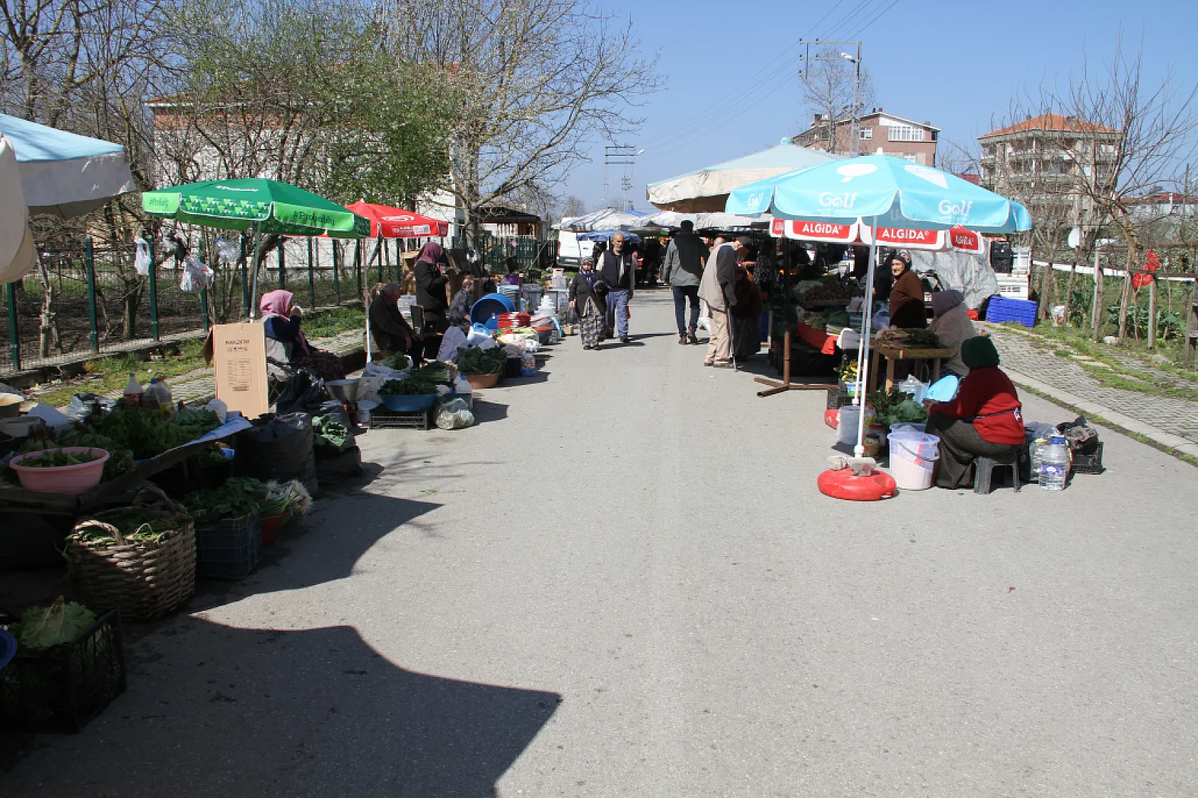 Dikbıyık Cuma Pazarı'nda fiyatlar cep yakıyor