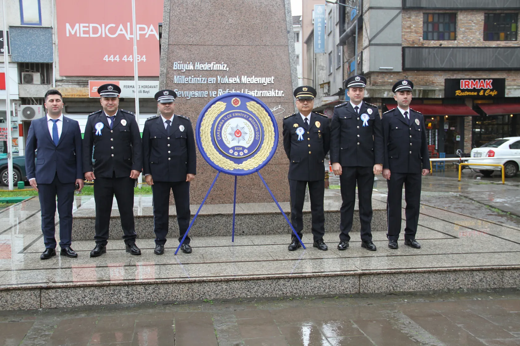 Çarşamba'da polis haftası kutlandı!