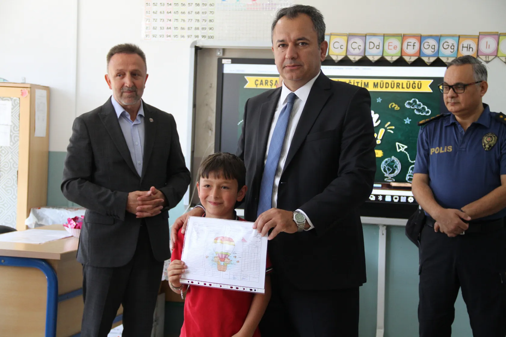 Çarşamba'da 26 bin öğrenci karne aldı