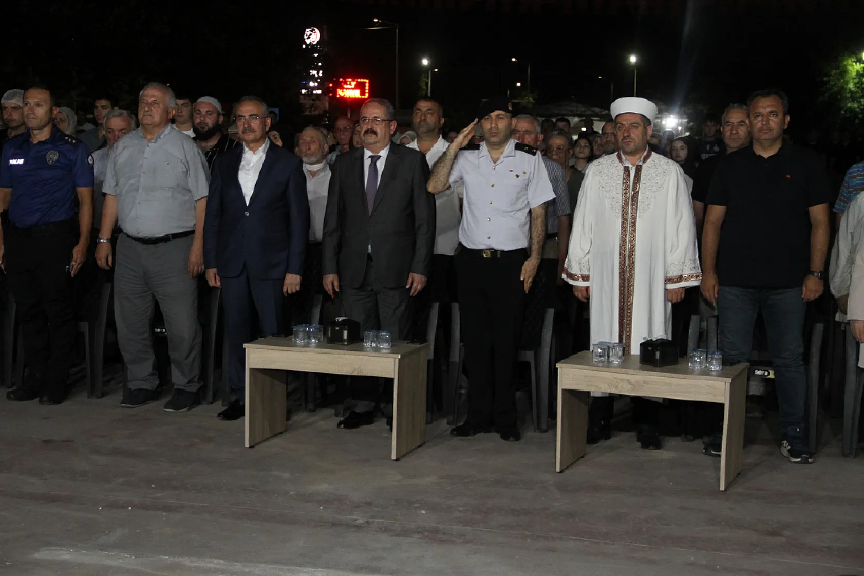Çarşamba'da 15 Temmuz şehitleri dualarla anıldı