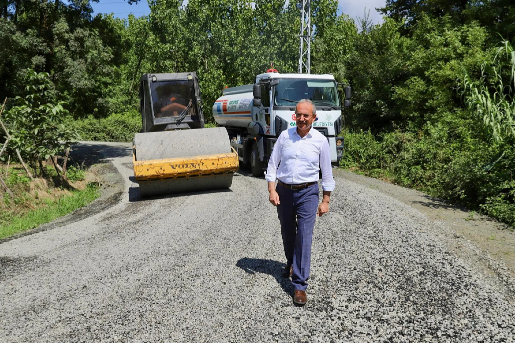 Çarşamba Belediyesinden öz kaynakla hizmet modeli