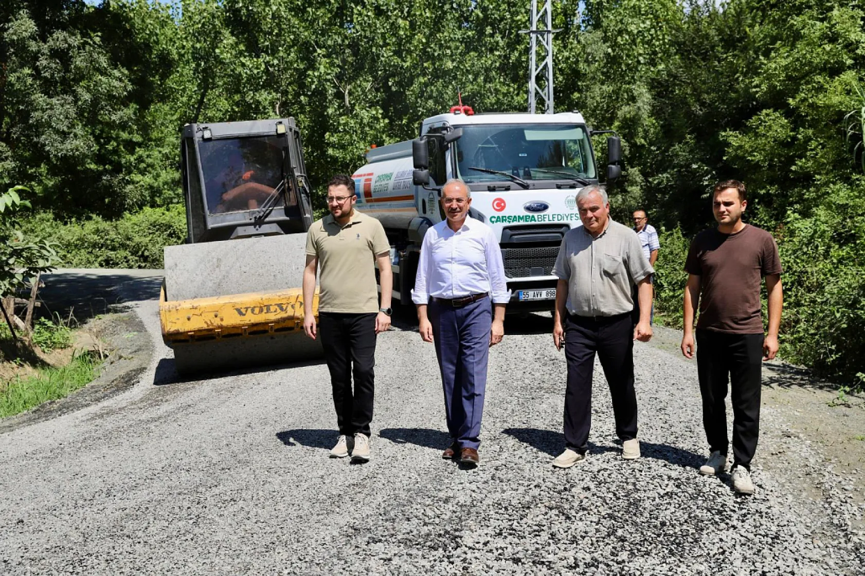 Çarşamba Belediyesinden öz kaynakla hizmet modeli
