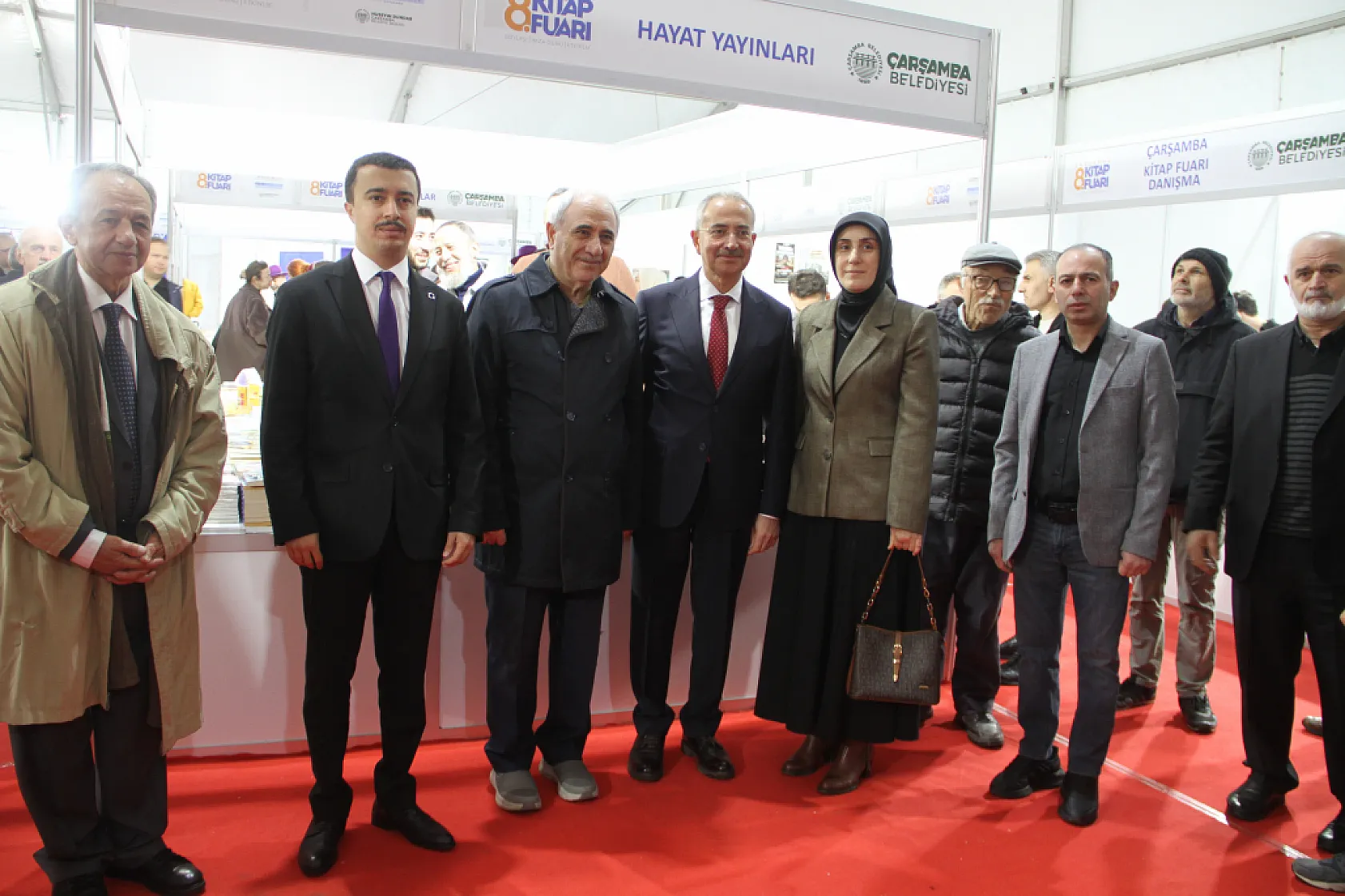 Samsun'un Çarşamba İlçesinde 8. Kitap Fuarı Kapılarını açtı