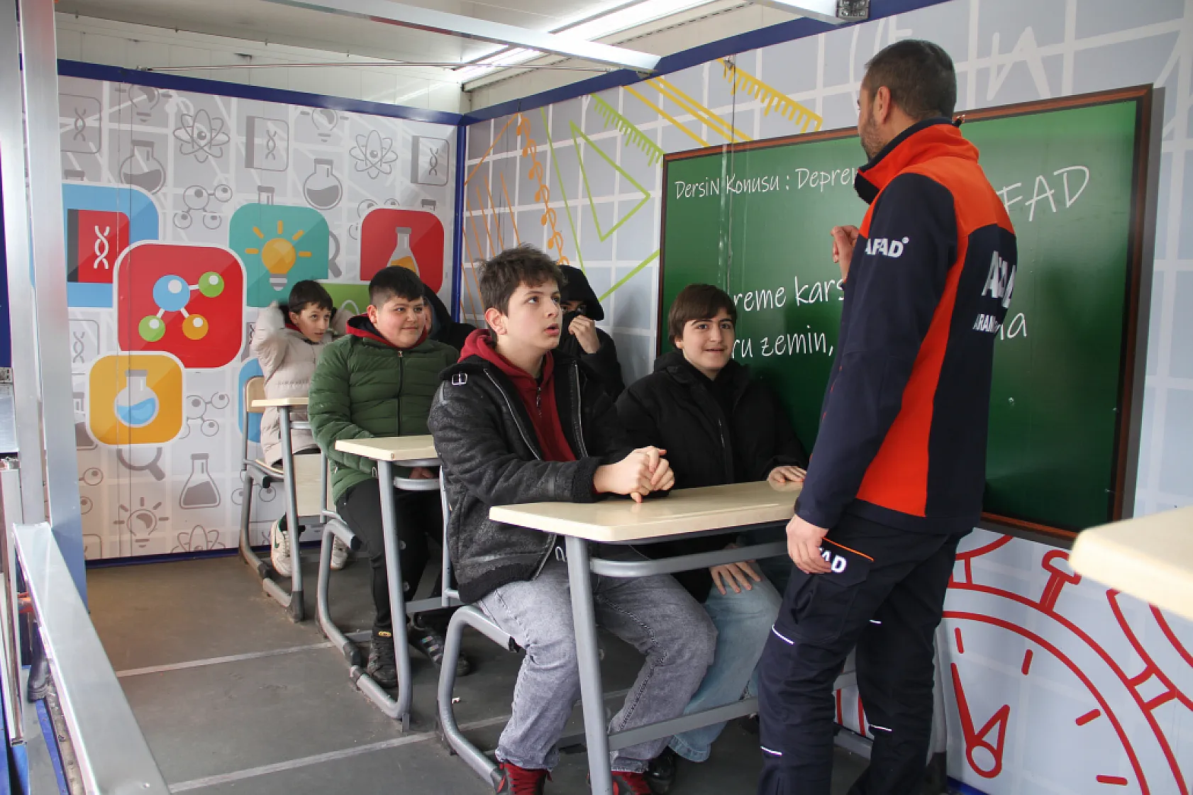'Deprem Simülasyon Tırı' Çarşamba'da