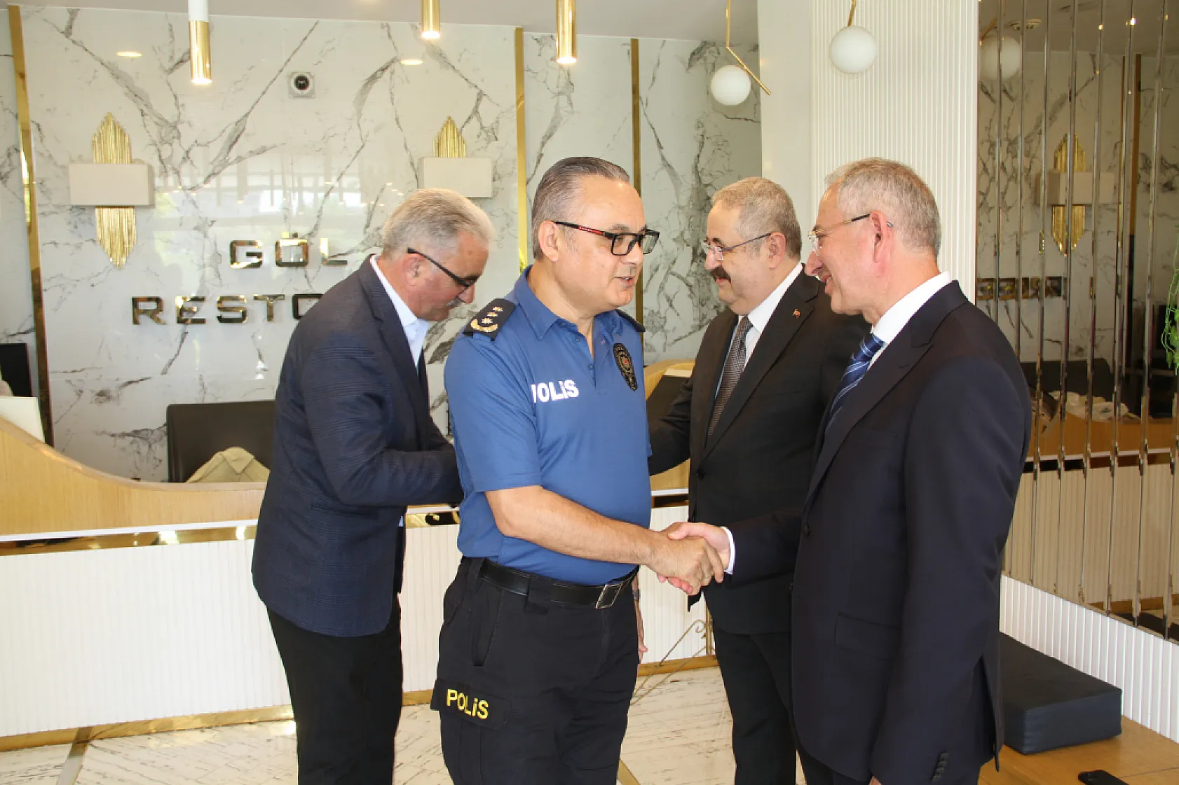 Çarşamba'da protokol bayramlaştı