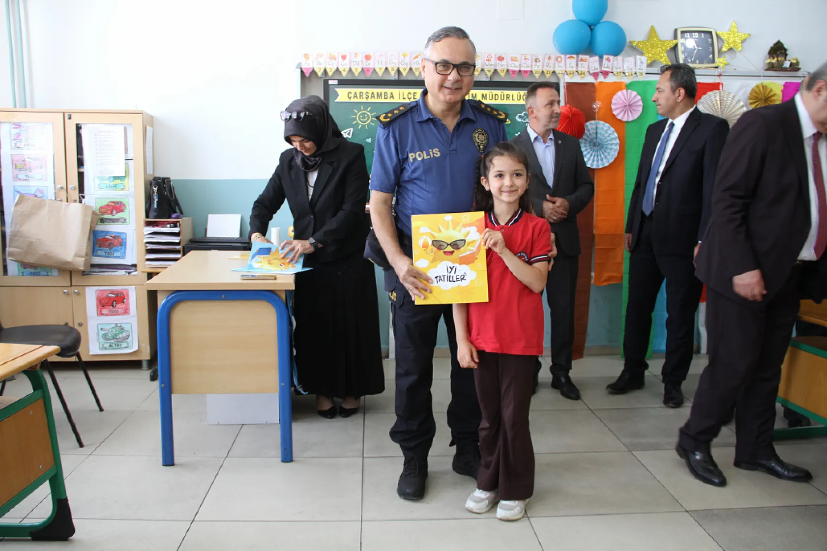 Çarşamba'da 26 bin öğrenci karne aldı