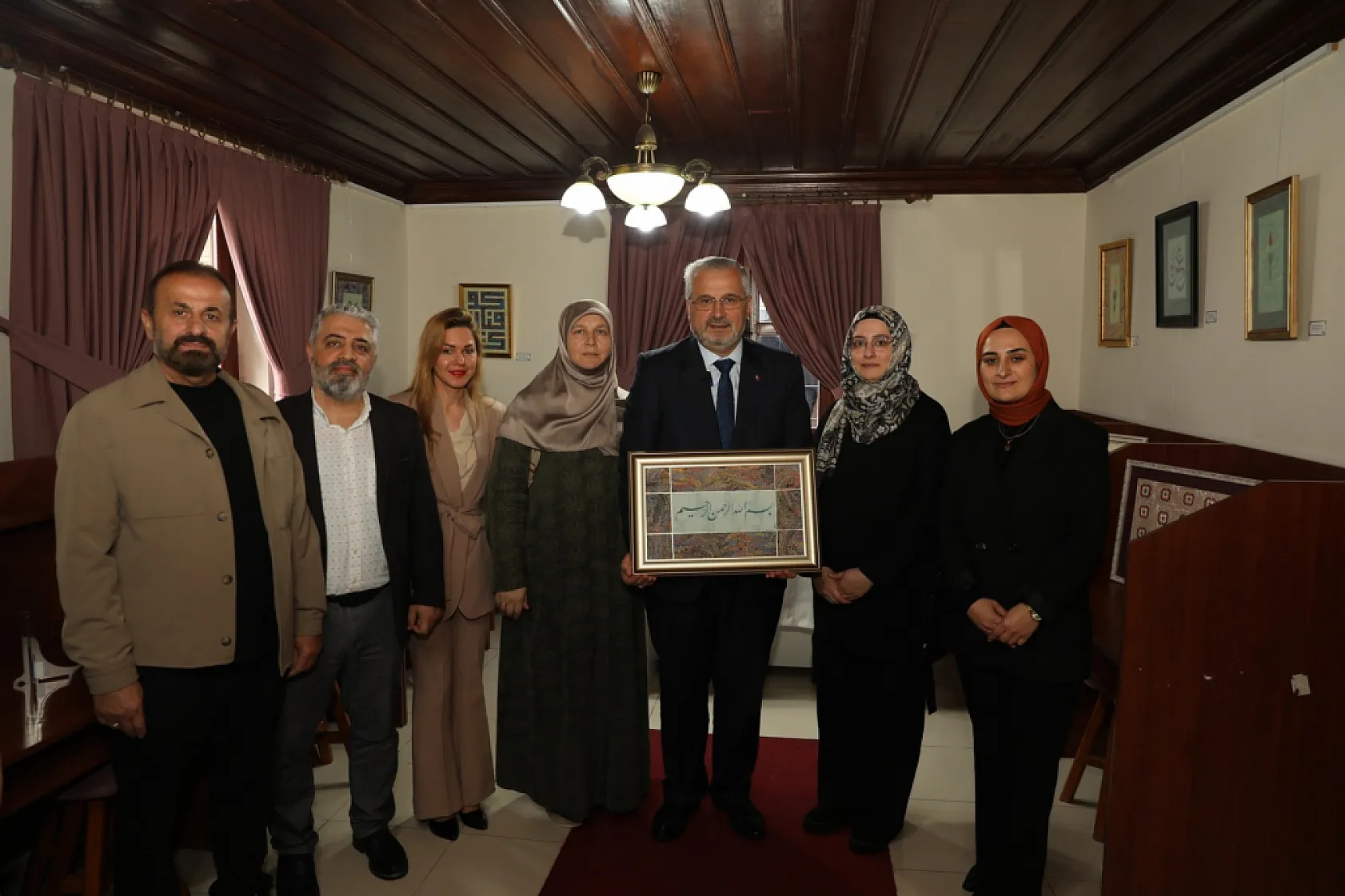 Bafra'da 500'ü Aşkın Kursiyerin Eseri Sanatseverlerle Buluştu