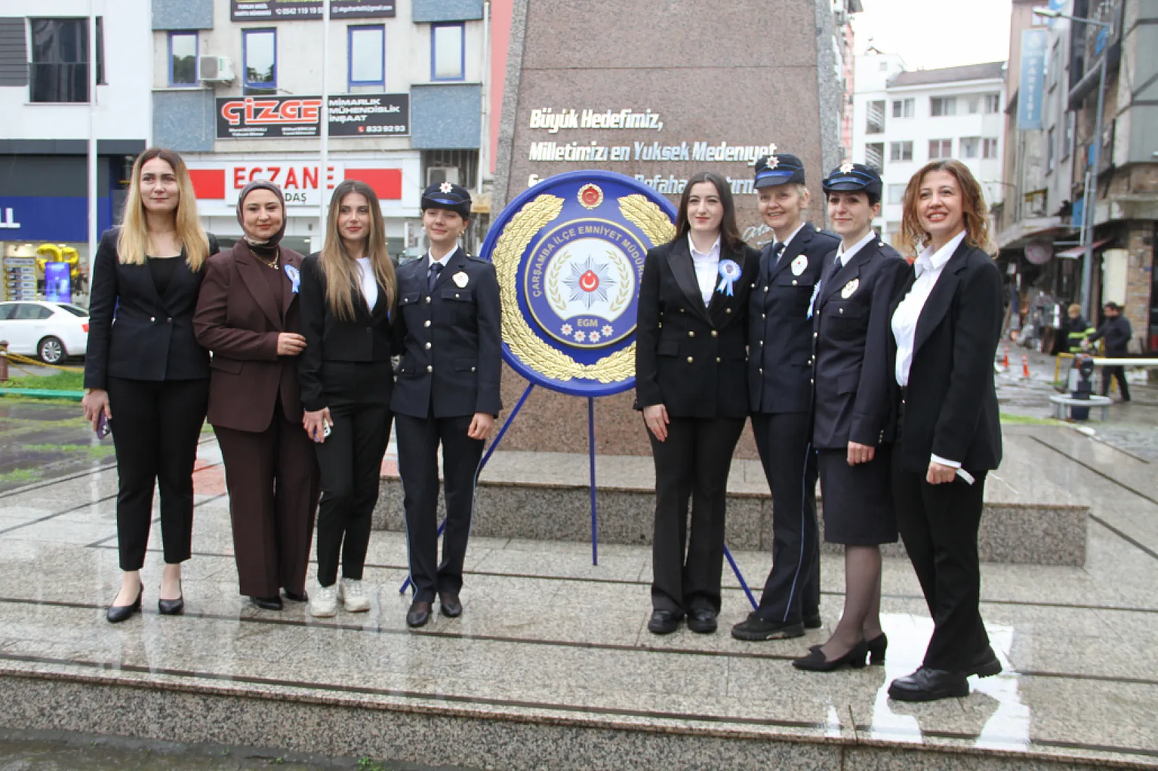 Çarşamba'da polis haftası kutlandı!