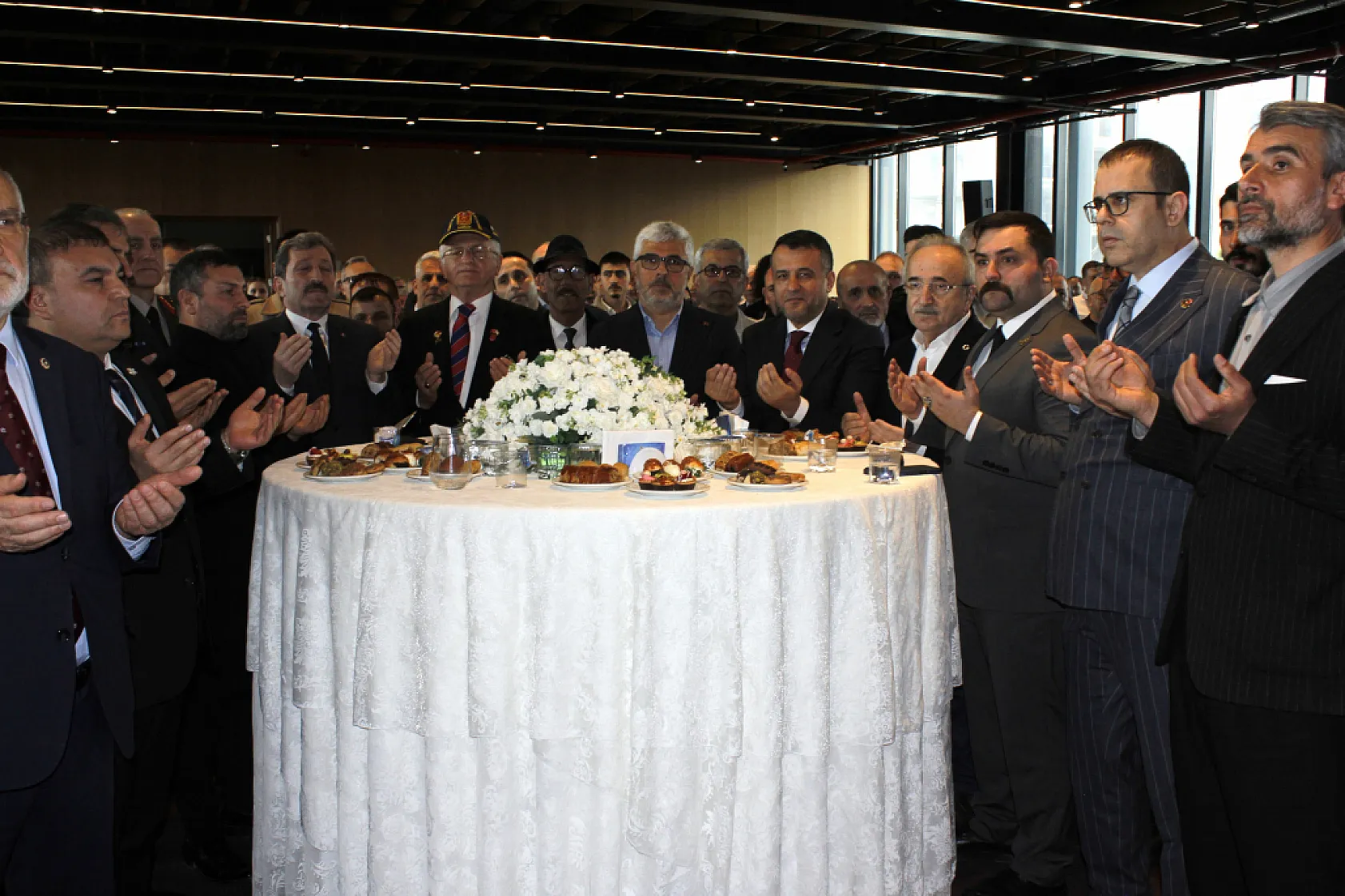 Samsun protokolü bayramlaştı