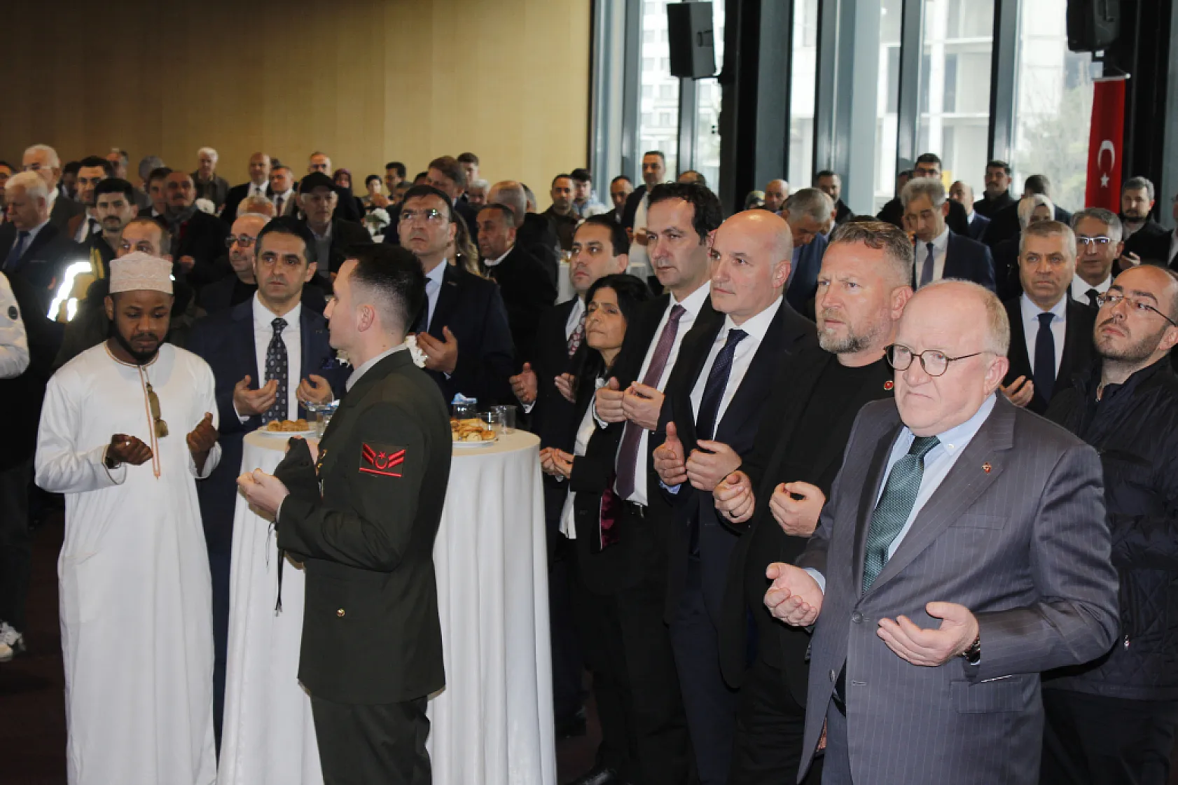 Samsun protokolü bayramlaştı