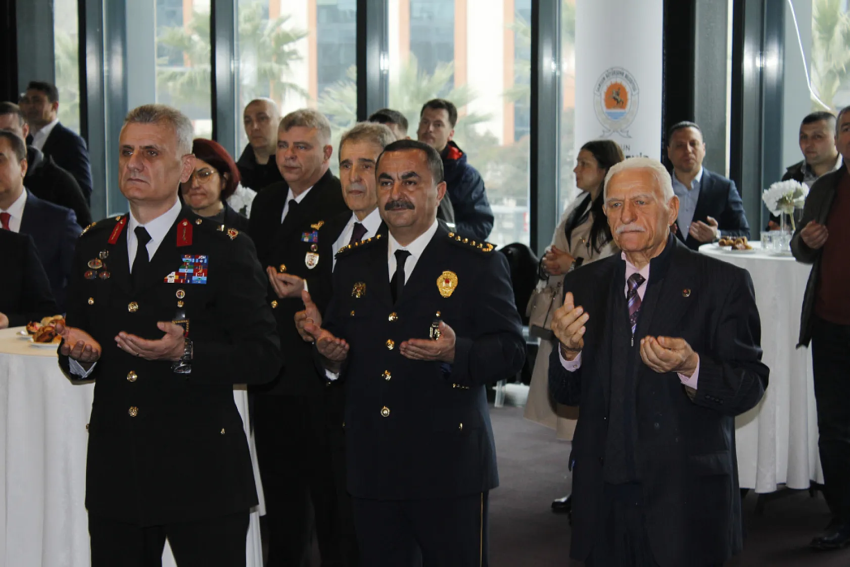 Samsun protokolü bayramlaştı