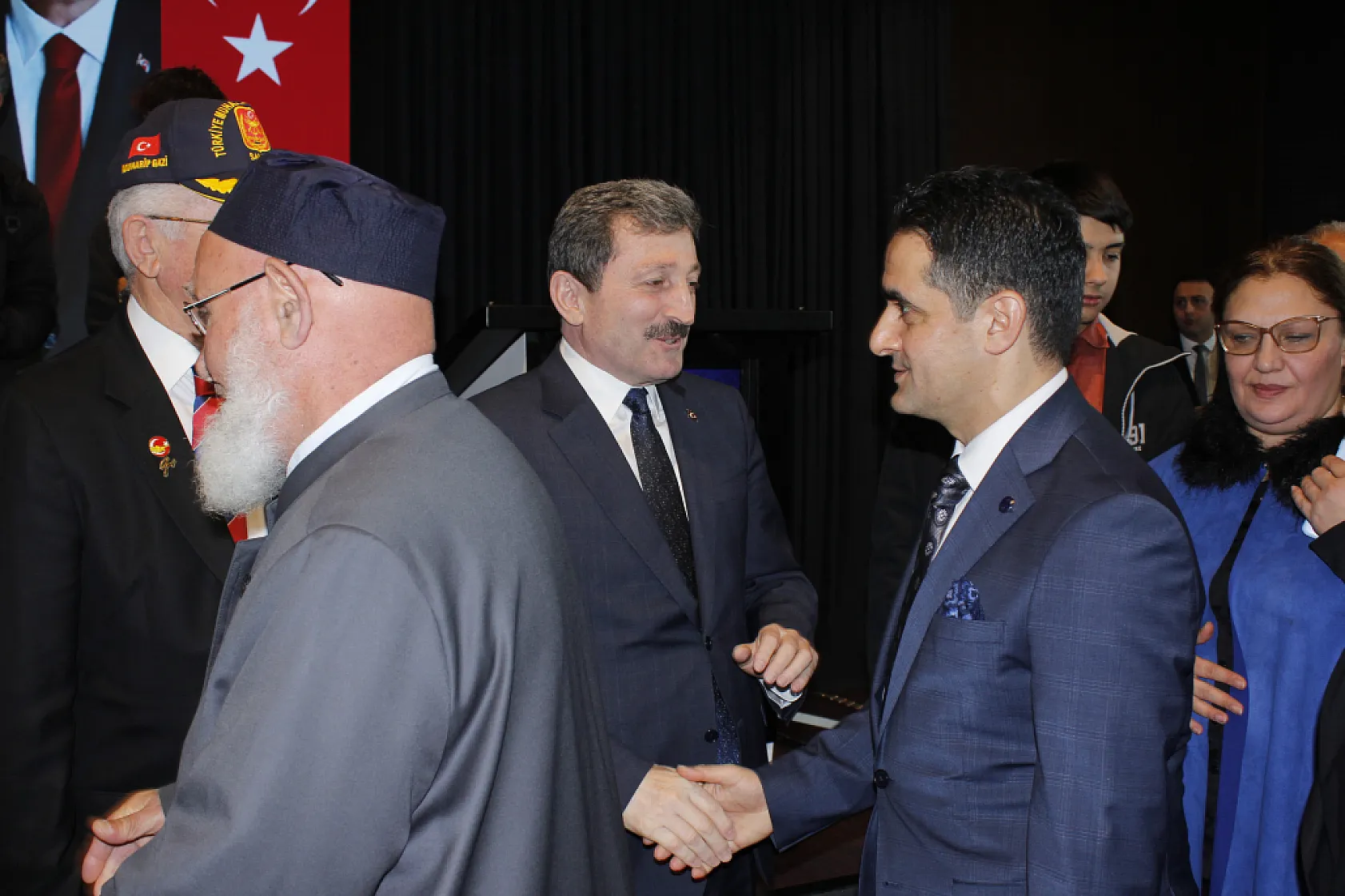 Samsun protokolü bayramlaştı