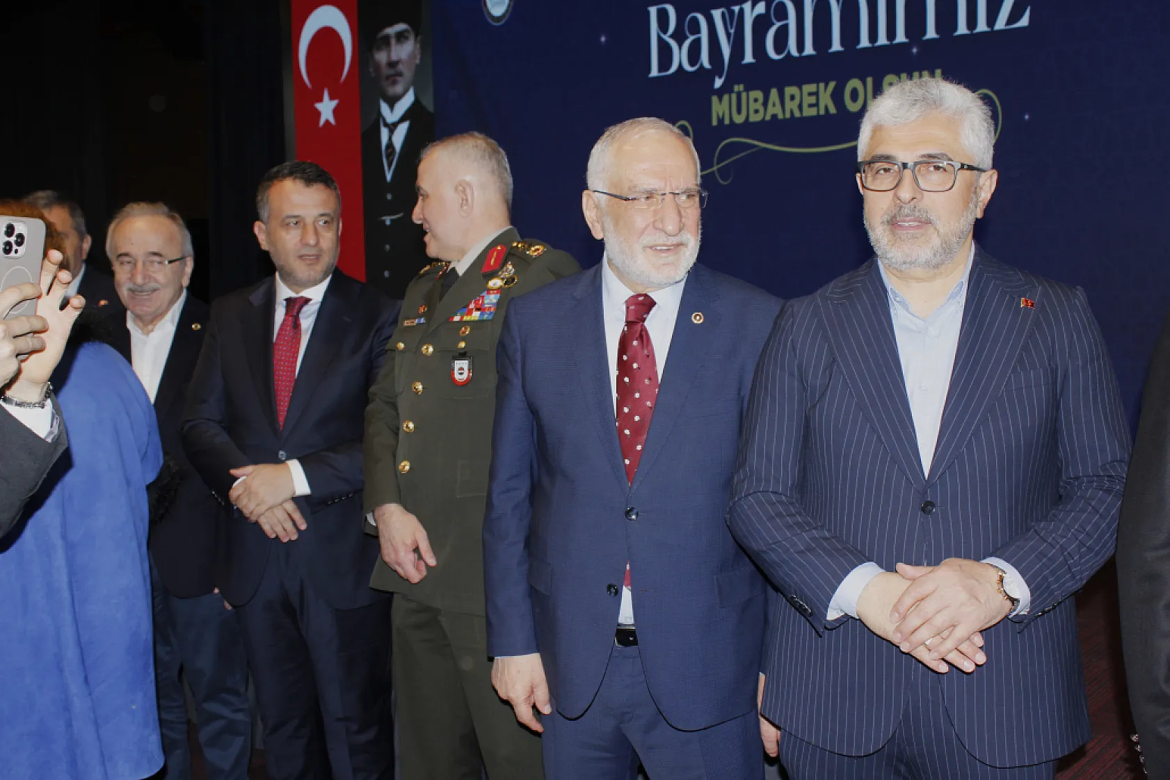 Samsun protokolü bayramlaştı