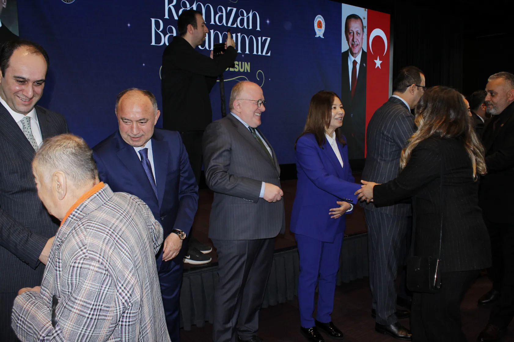 Samsun protokolü bayramlaştı