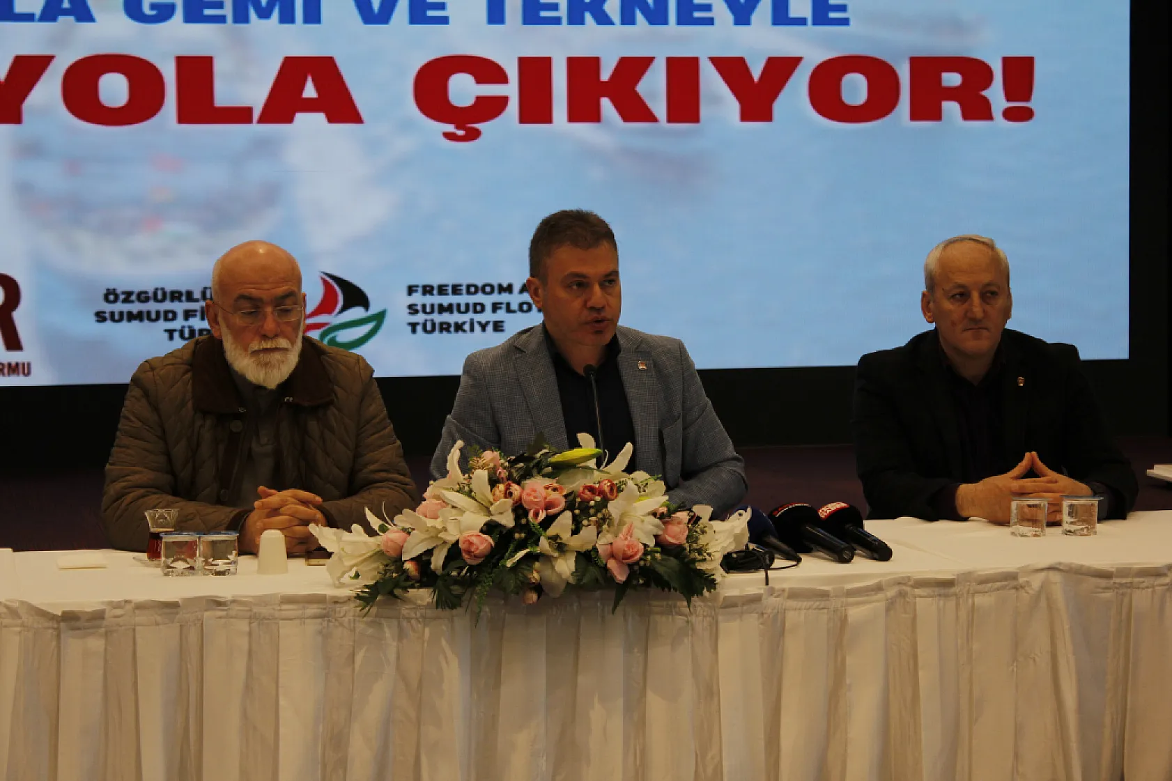 Yeni Sumud Filosu'na Samsun'dan destek