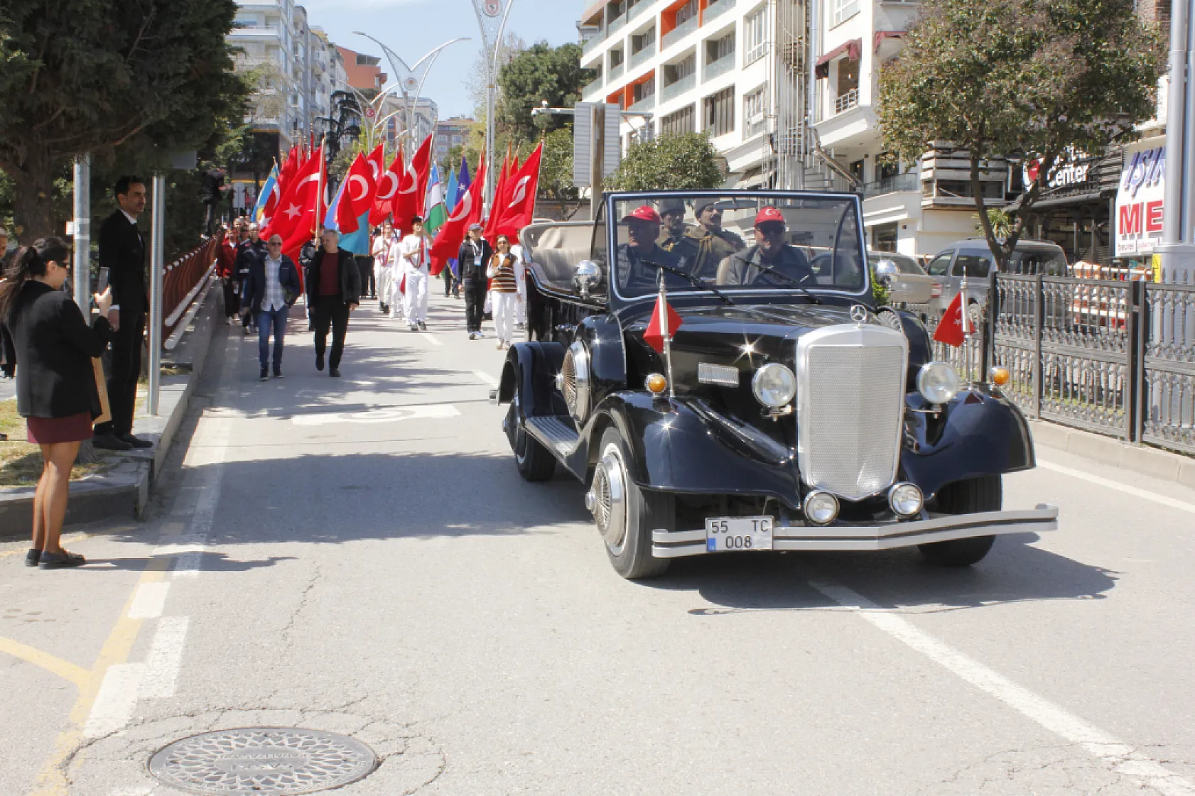 Samsun'da 23 Nisan coşkusu: Türk dünyasının çocukları buluştu