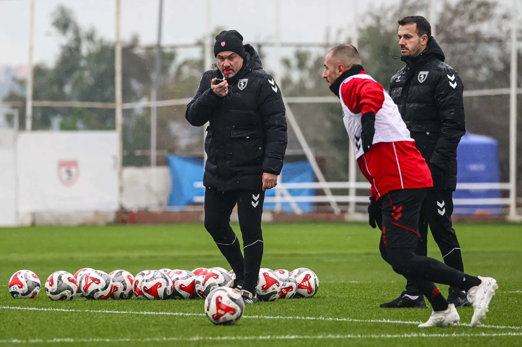 Samsunspor, Fenerbahçe Maçı İçin Sahaya İndi