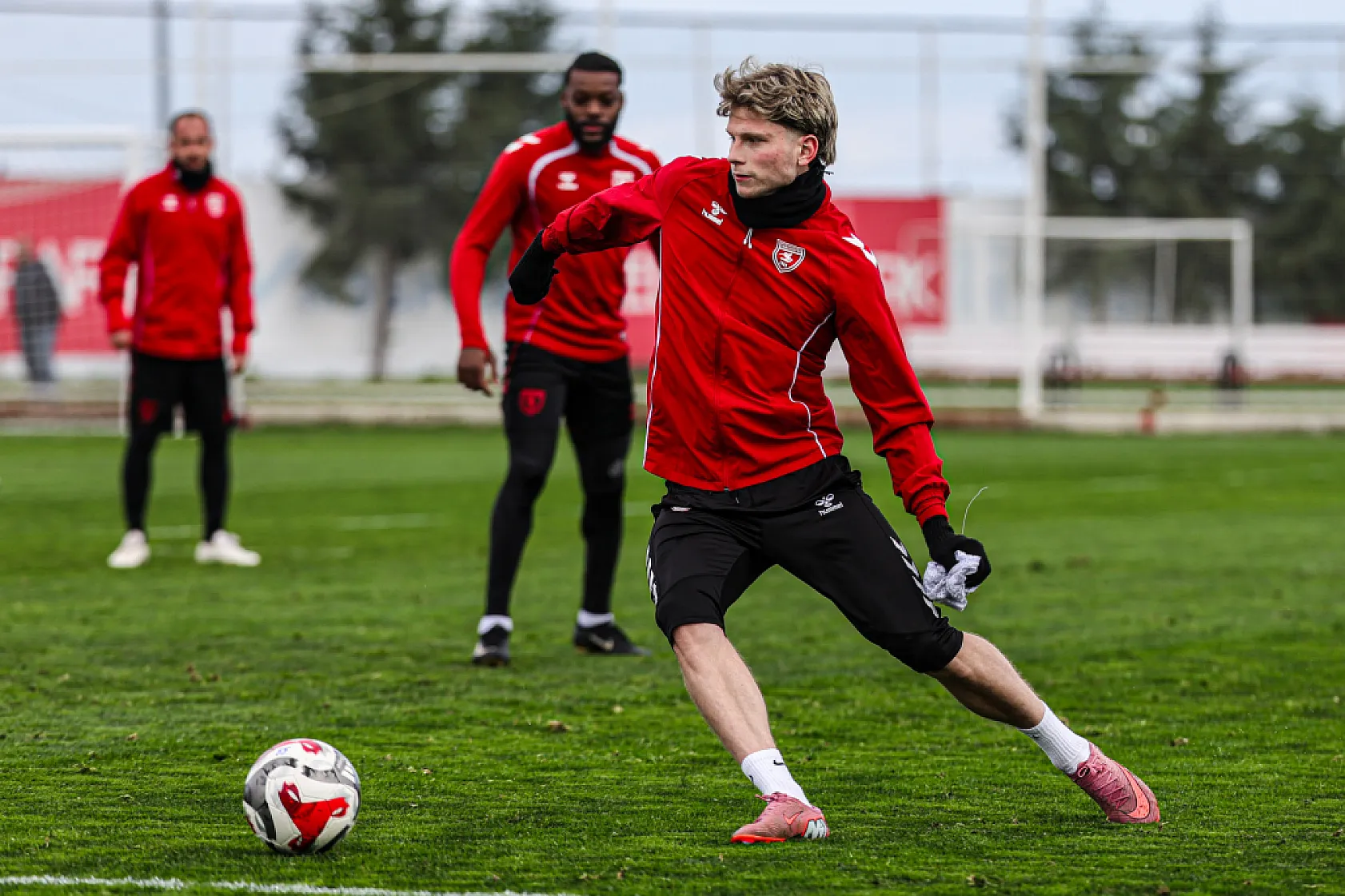 Samsunspor'da Trabzonspor mesaisi başladı