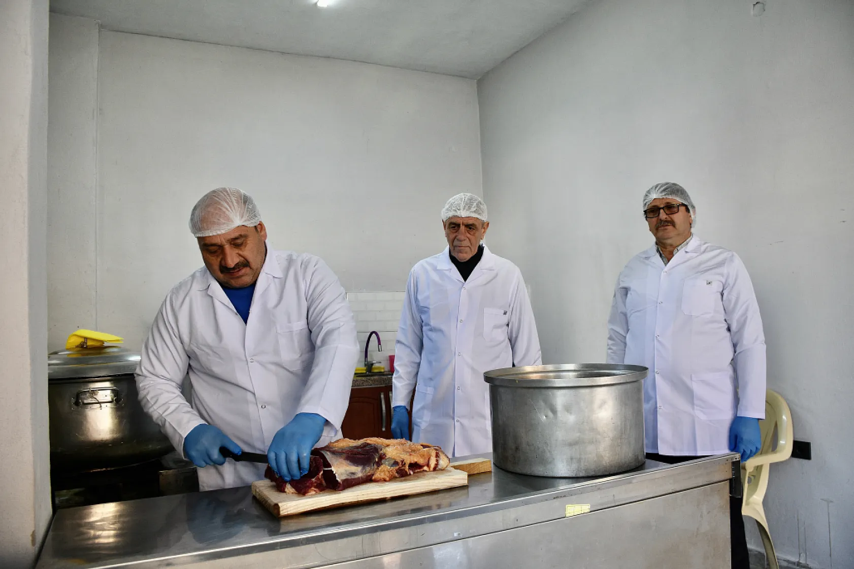 Terme'de Muhtarlık ofisi aşevi oldu