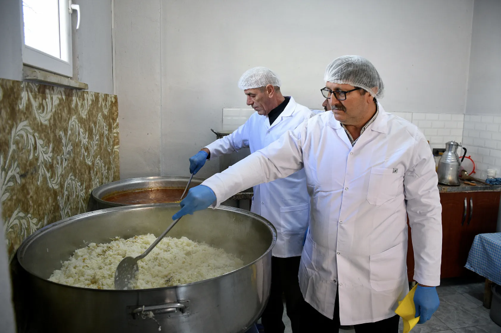 Terme'de Muhtarlık ofisi aşevi oldu