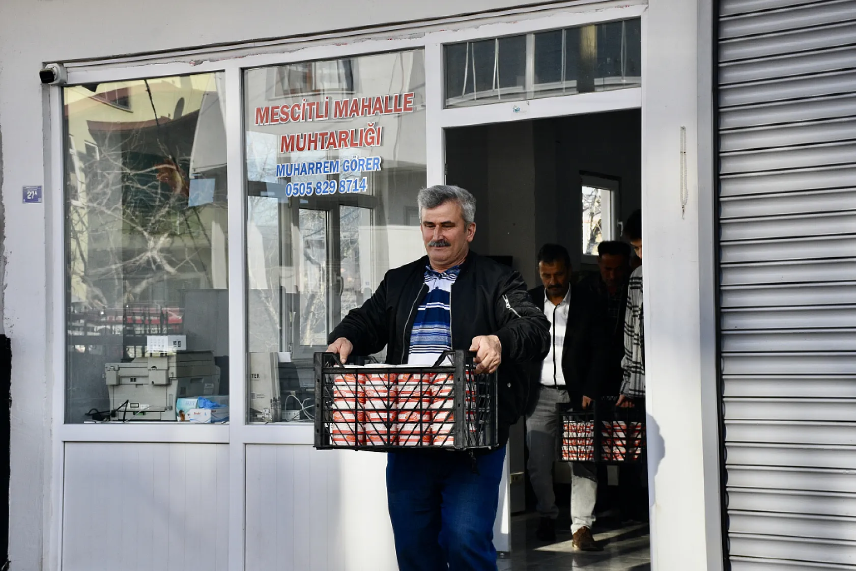 Terme'de Muhtarlık ofisi aşevi oldu