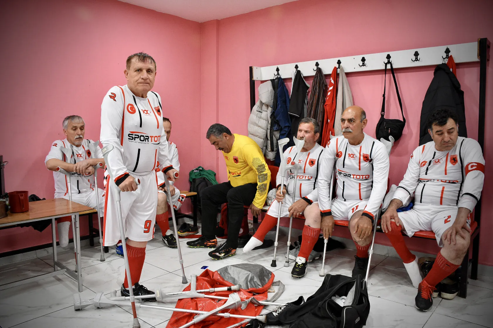Samsun'da 66 yaşındaki ampute futbolcu, engelli bireylere örnek oluyor
