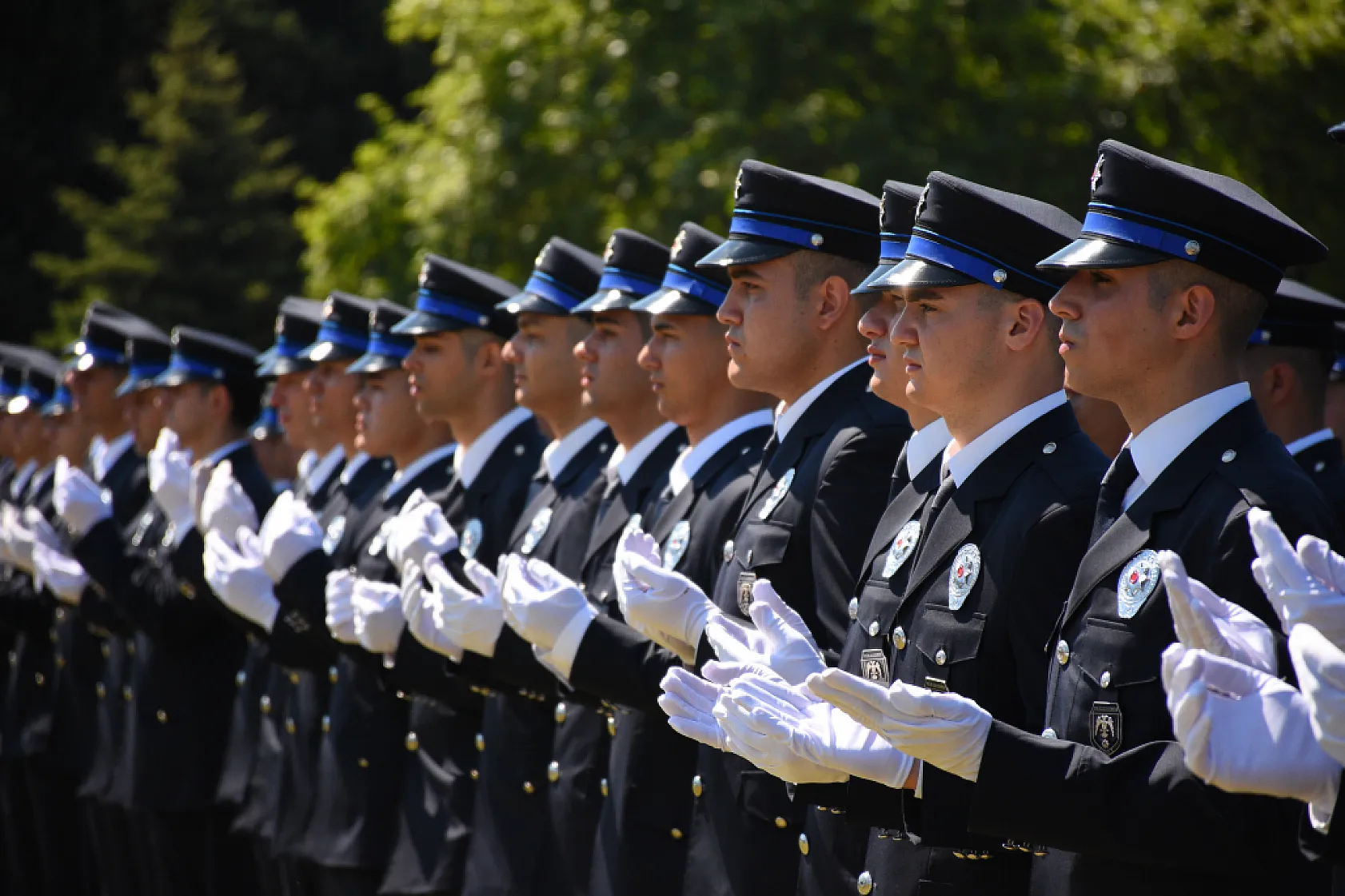 Samsun'da eğitimini tamamlayan 380 polis adayı mezun oldu