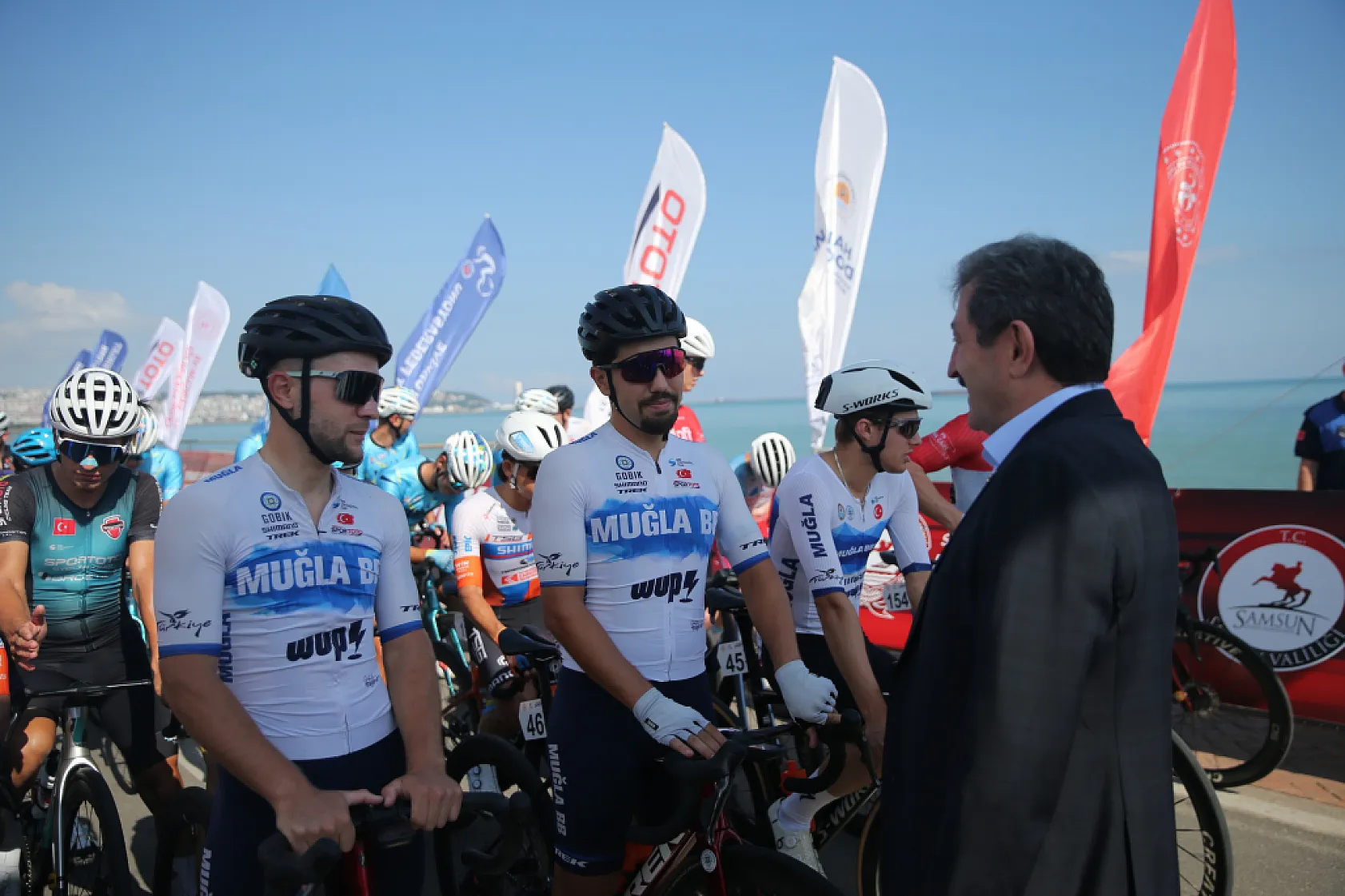 Tour Of Samsun'da 176 kilometrelik ilk etap başladı
