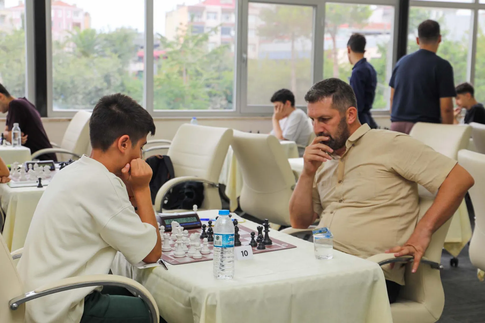 Bafra'da satranç turnuvasında dereceye girenler belli oldu