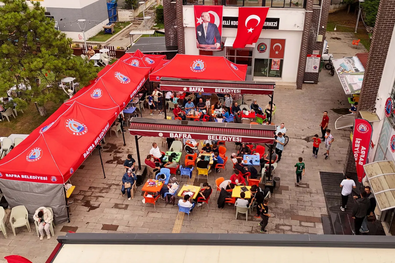 Bafra'da satranç turnuvasında dereceye girenler belli oldu
