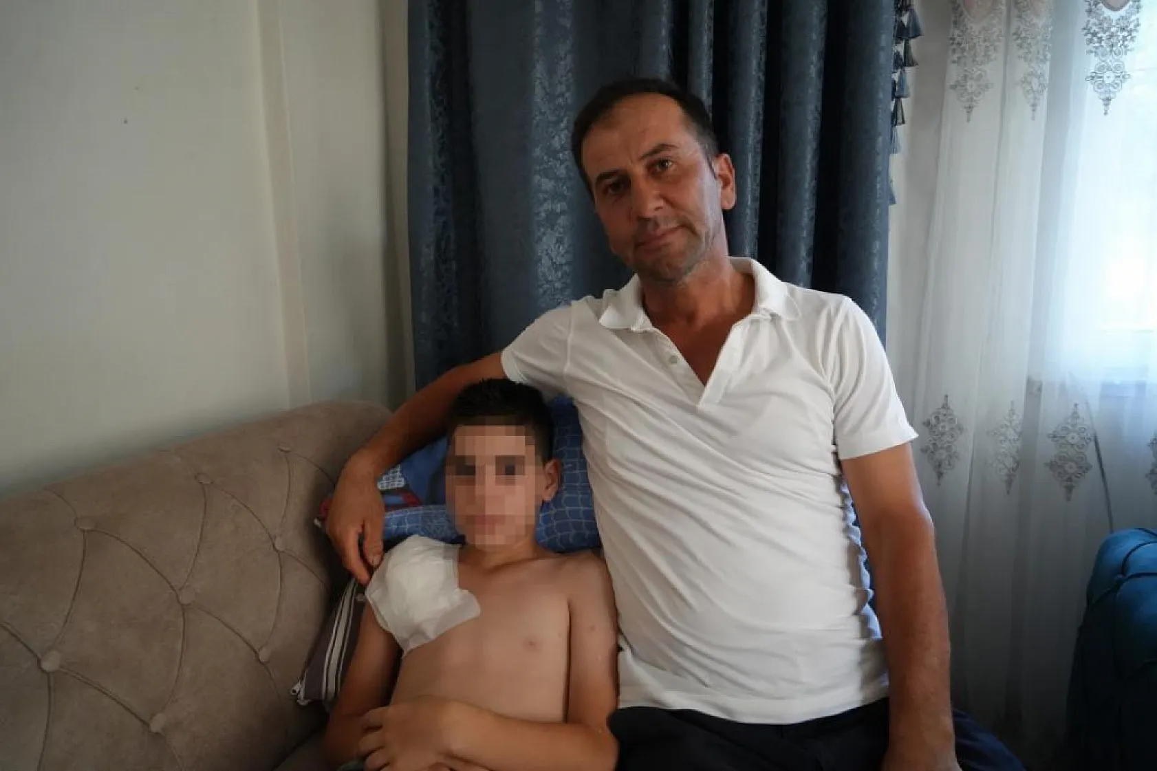 Vücudu köpek tarafından parçalanan Yunus'un hayatı karardı