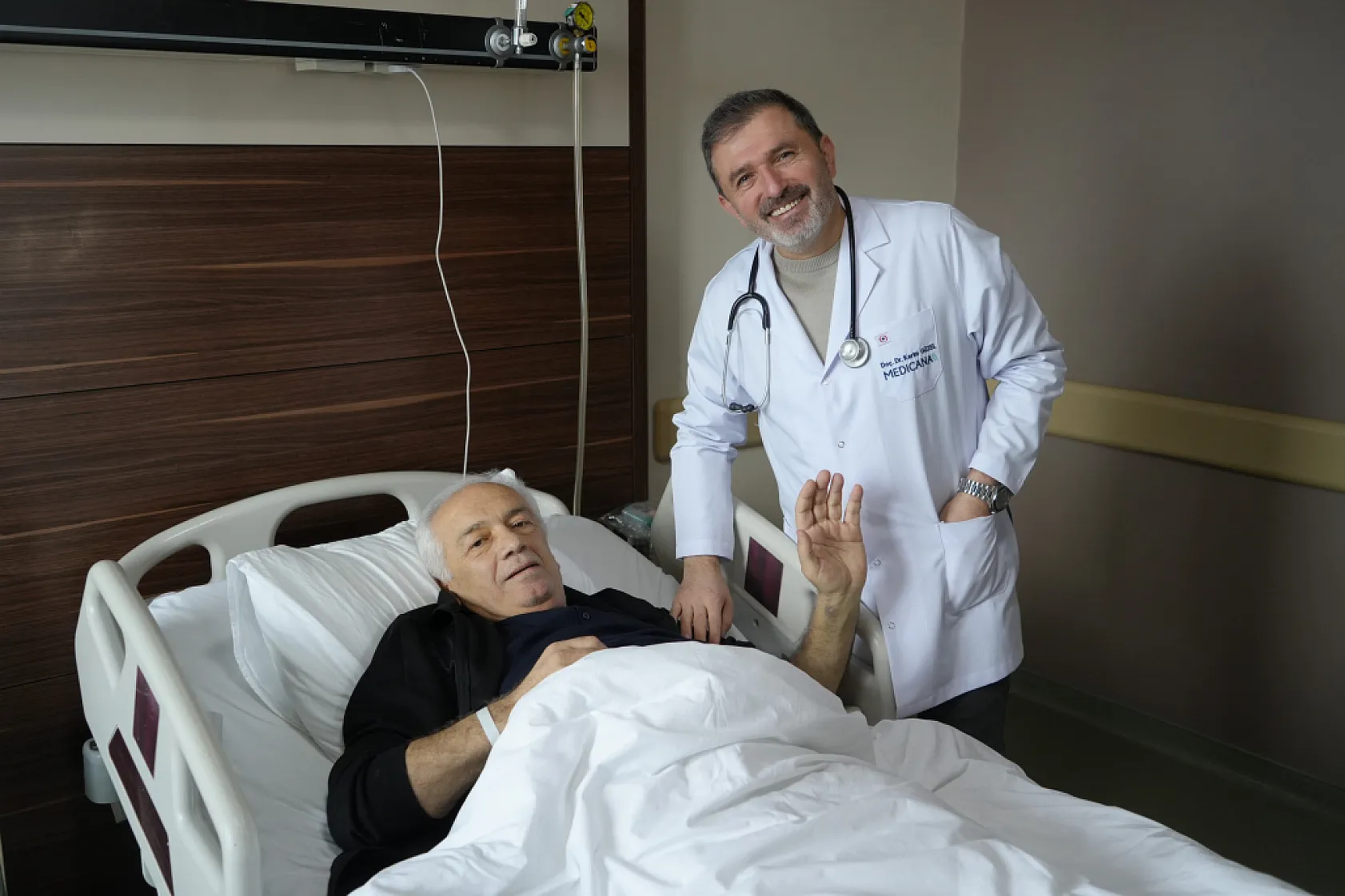 Gürcistan'dan Samsun'a uzanan zorlu tedavi süreci başarıyla tamamlandı