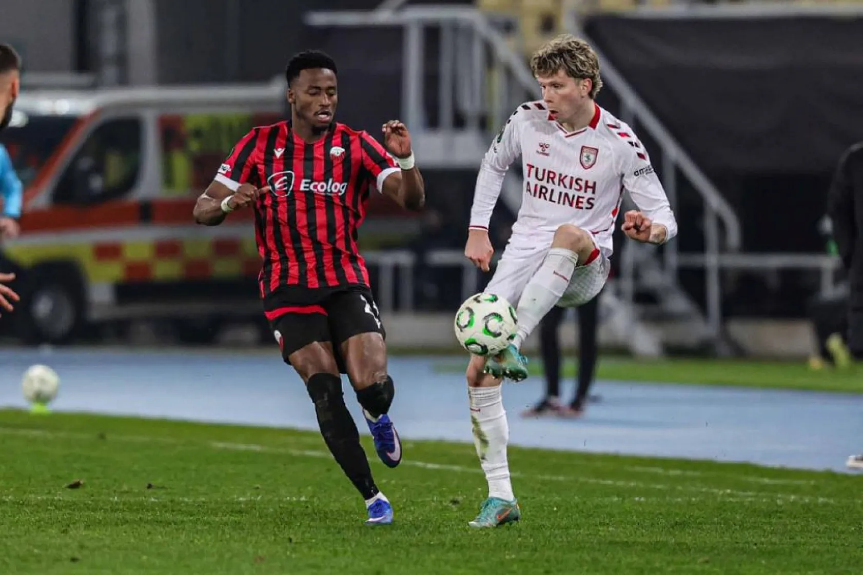 Samsunspor Üsküp'te kazandı: KF Shkendija: 0 - Samsunspor: 1