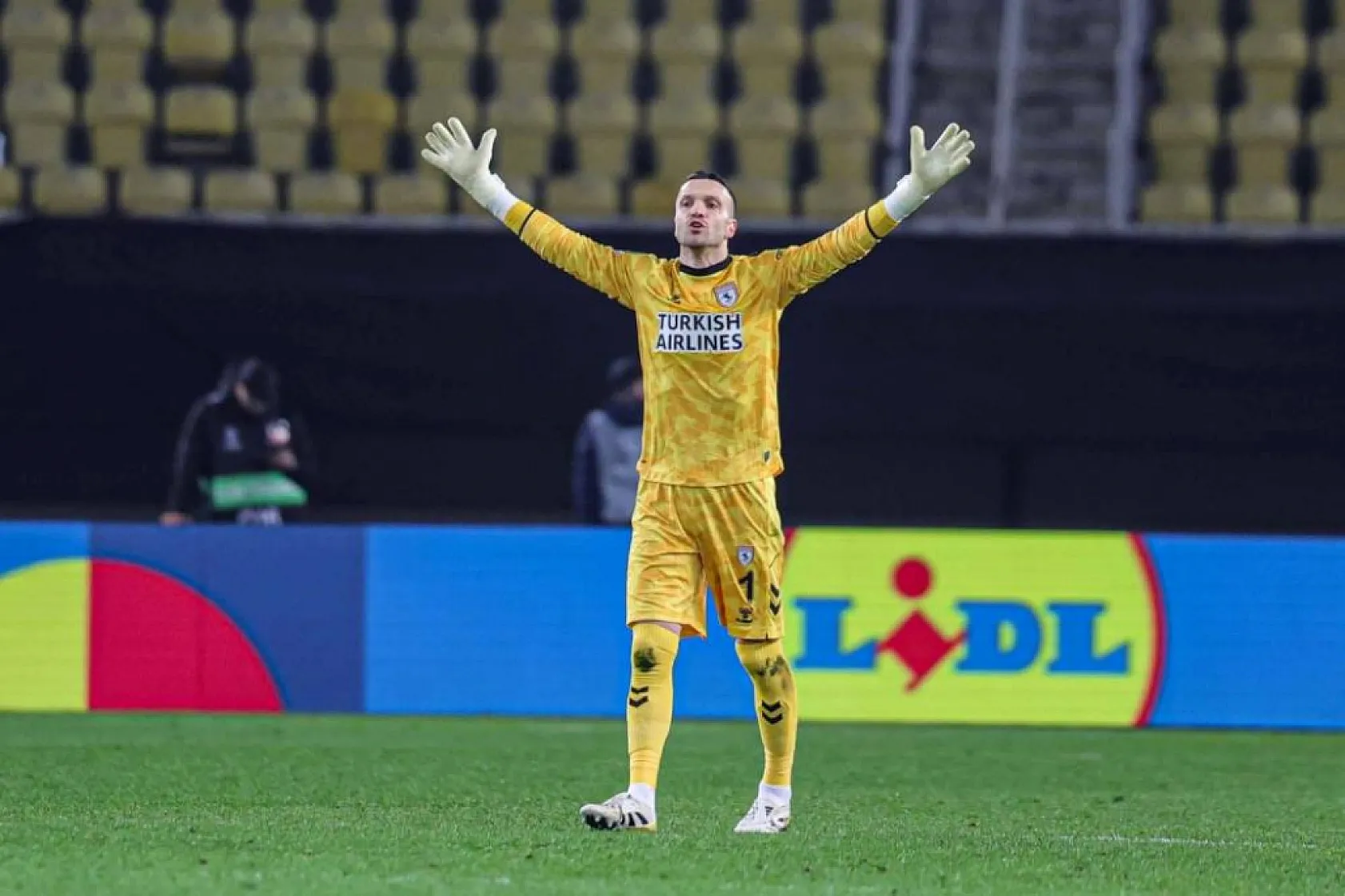 Samsunspor Üsküp'te kazandı: KF Shkendija: 0 - Samsunspor: 1
