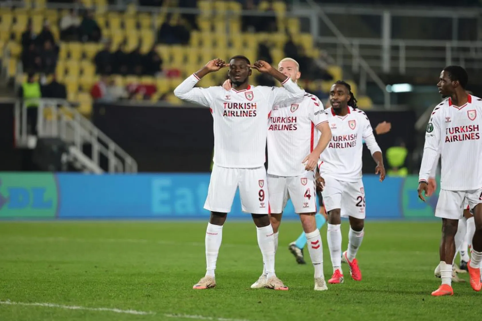 Samsunspor Üsküp'te kazandı: KF Shkendija: 0 - Samsunspor: 1