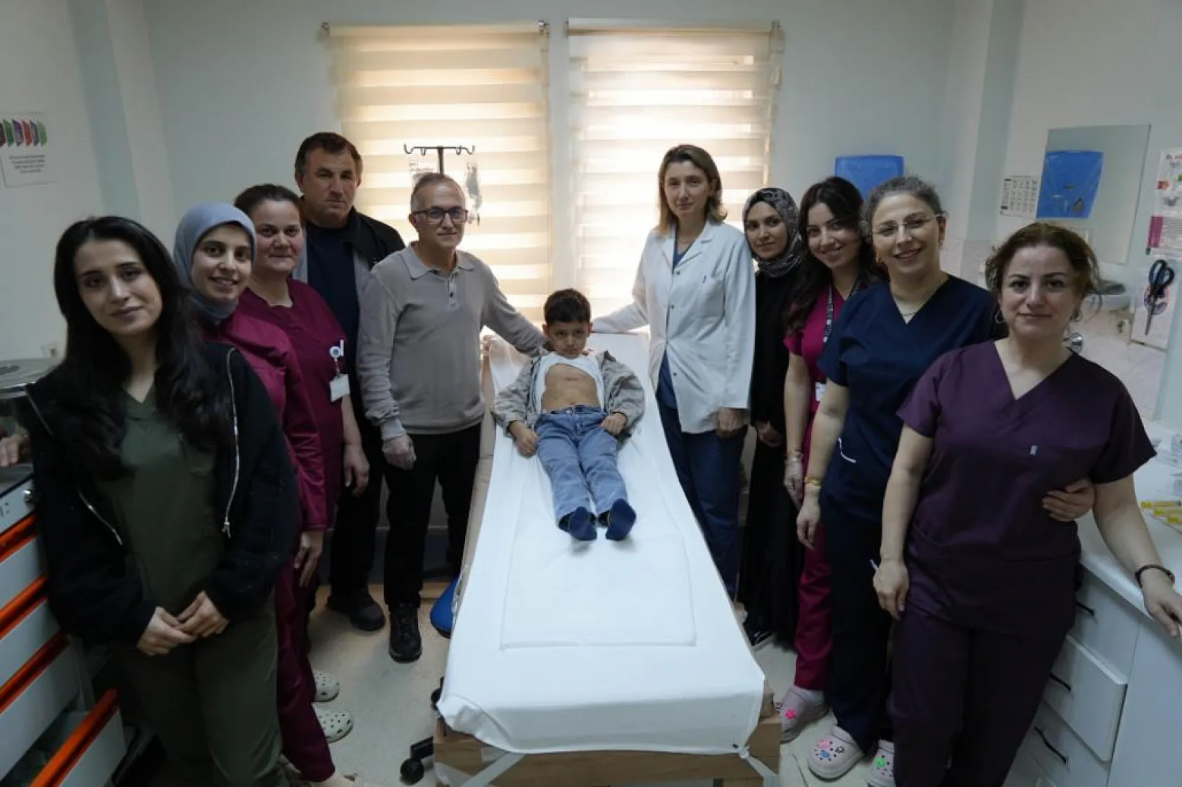 Diyafram fıtığı Samsun'da ilk kez tedavi edildi