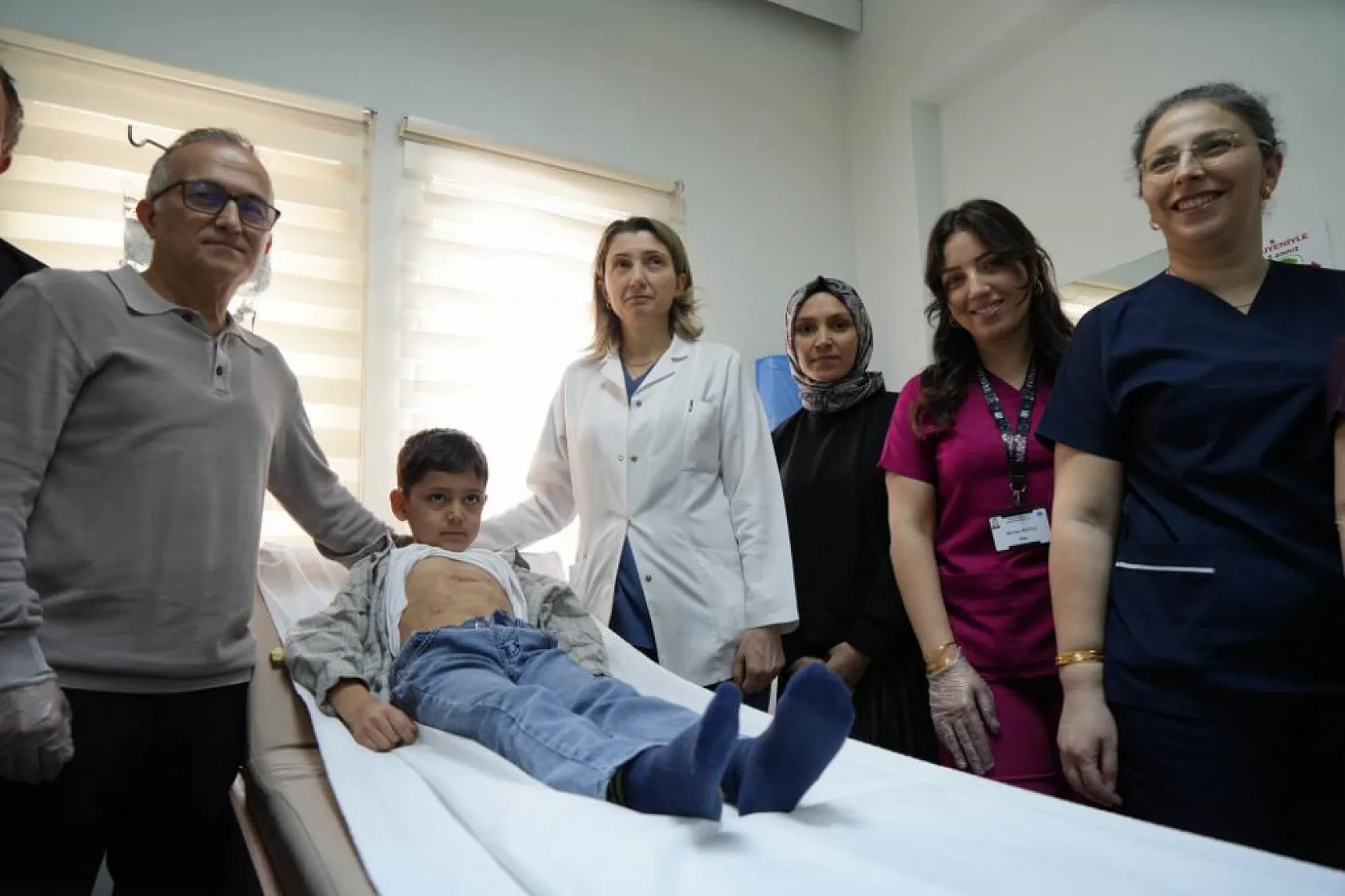 Diyafram fıtığı Samsun'da ilk kez tedavi edildi