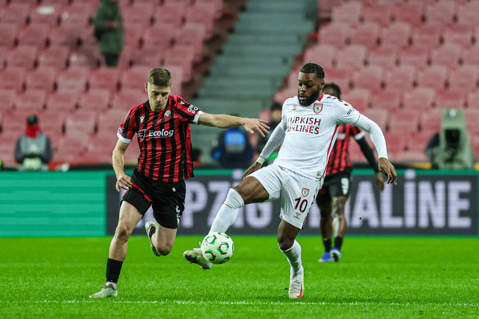 UEFA Konferans Ligi: Samsunspor: 0 - Shkendija: 0 (İlk yarı)