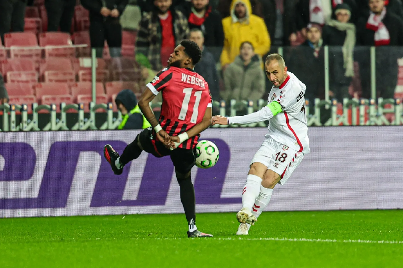 UEFA Konferans Ligi: Samsunspor: 0 - Shkendija: 0 (İlk yarı)