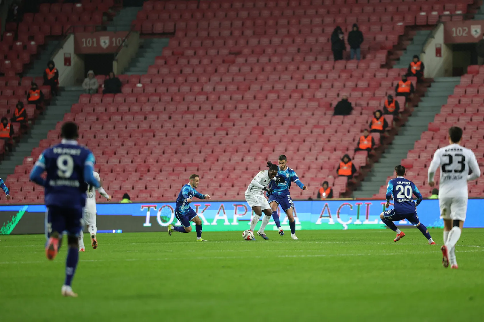Samsunspor-Gaziantep FK Maçından Kareler