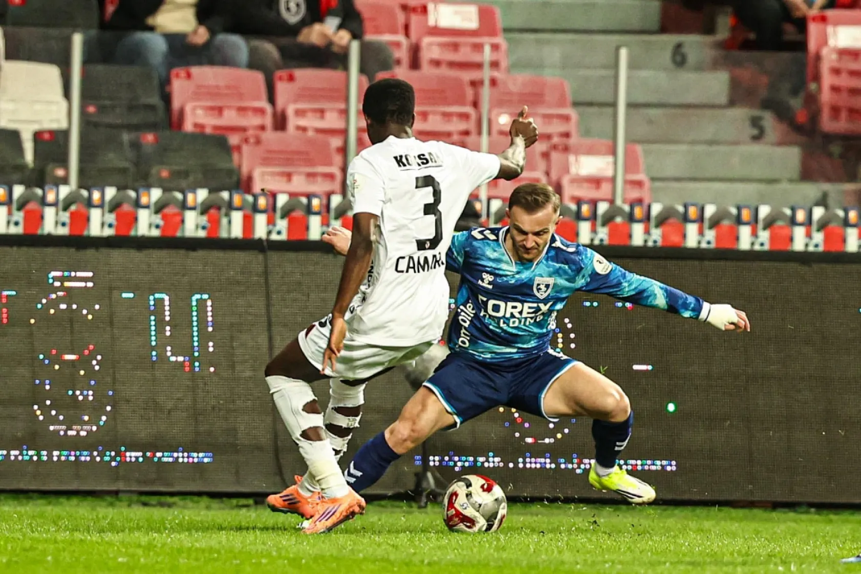 Samsunspor-Gaziantep FK Maçından Kareler