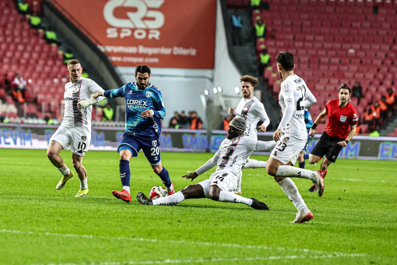 Samsunspor-Gaziantep FK Maçından Kareler