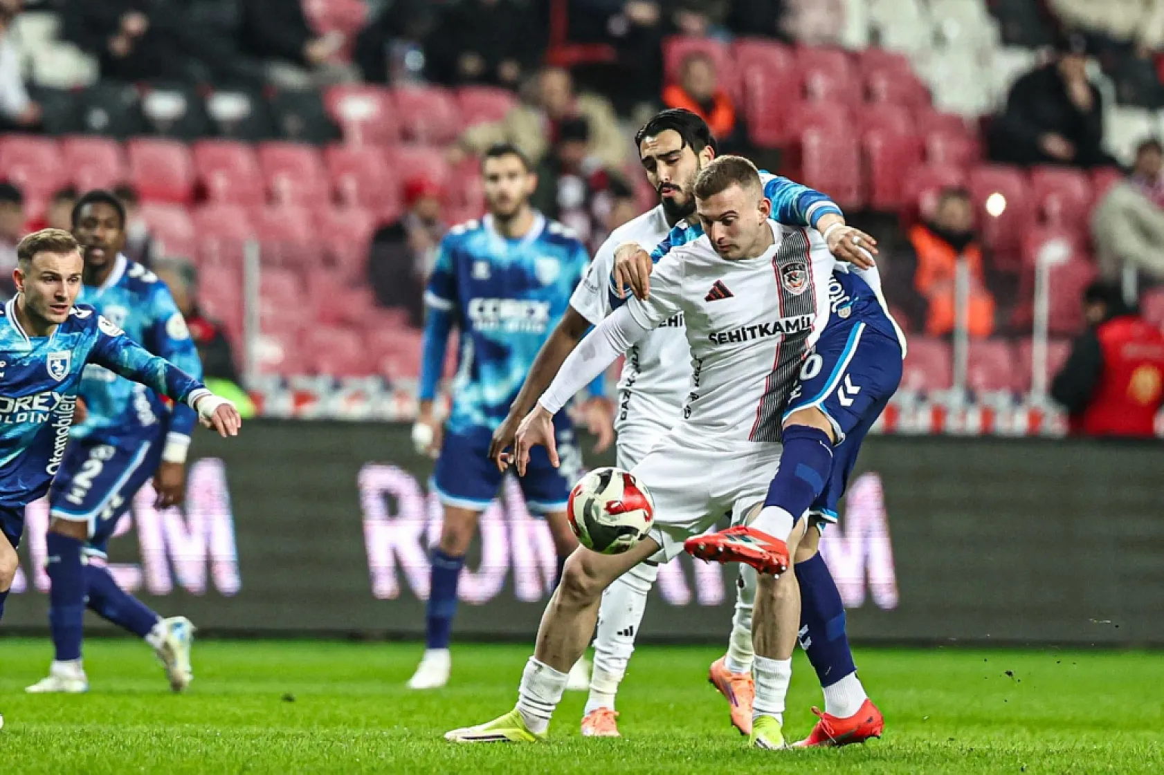 Samsunspor-Gaziantep FK Maçından Kareler