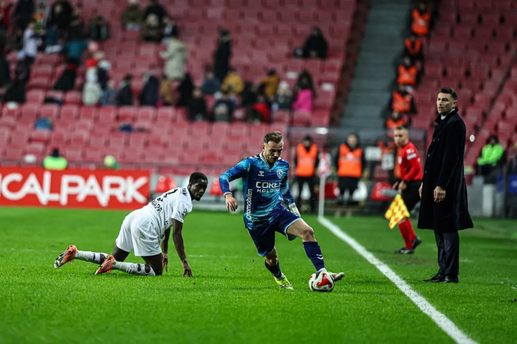 Samsunspor-Gaziantep FK Maçından Kareler