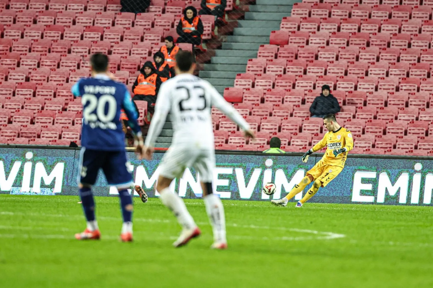 Samsunspor-Gaziantep FK Maçından Kareler