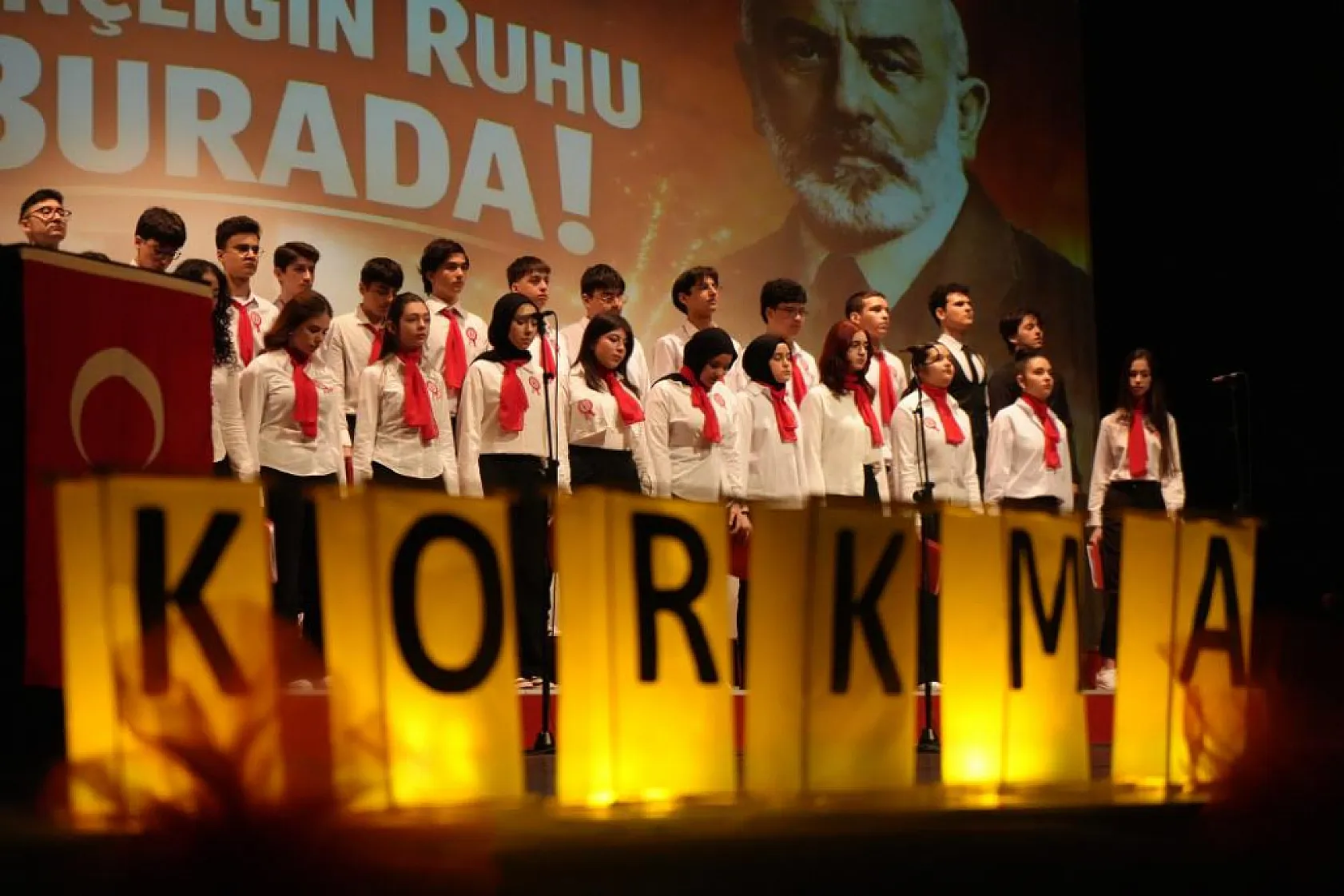 Samsun'da İstiklal Marşı'nın kabulünün 105. Yılı unutulmadı