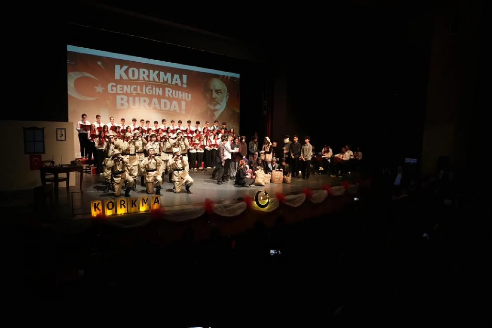 Samsun'da İstiklal Marşı'nın kabulünün 105. Yılı unutulmadı